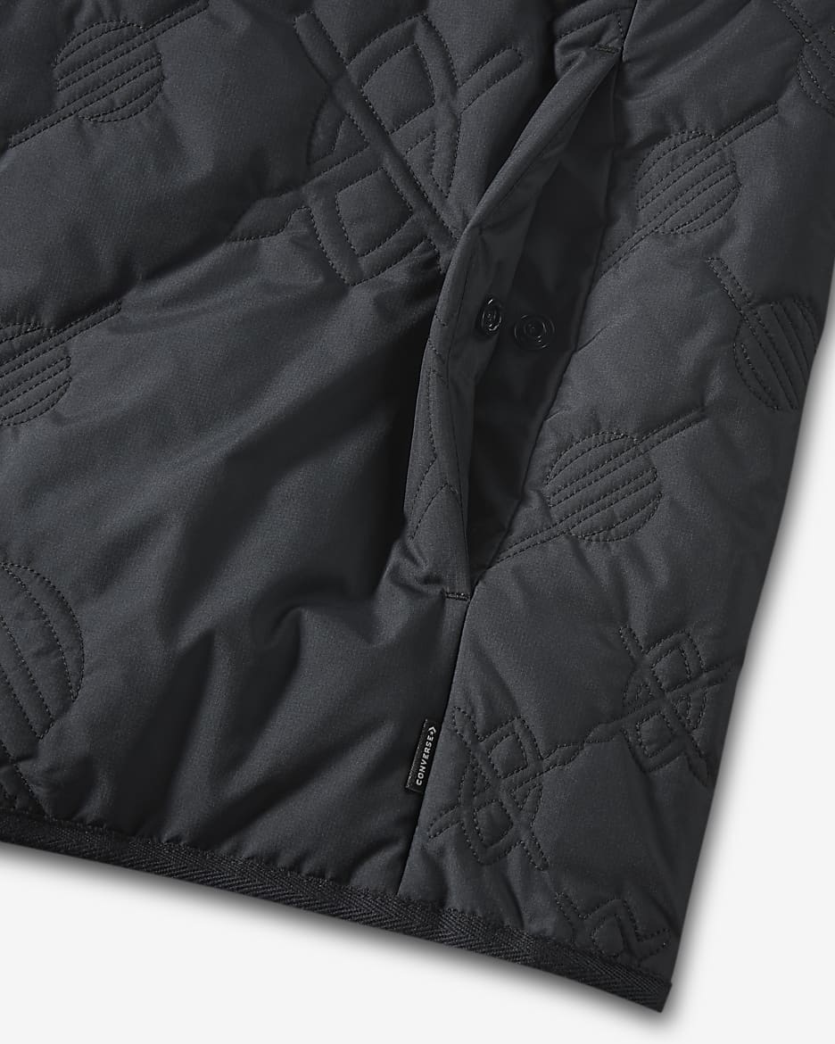 Converse quilted jacket best sale